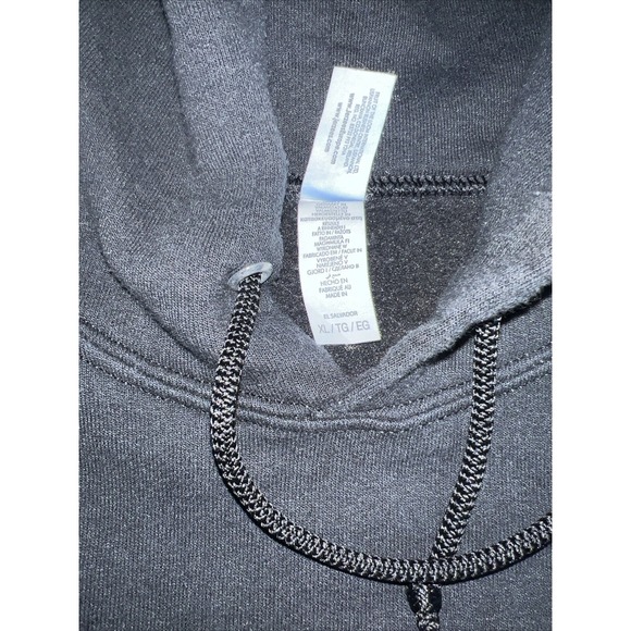 Men's XL‎ Jerzees US Marines Front And Back Black Hoodie - Picture 5 of 7